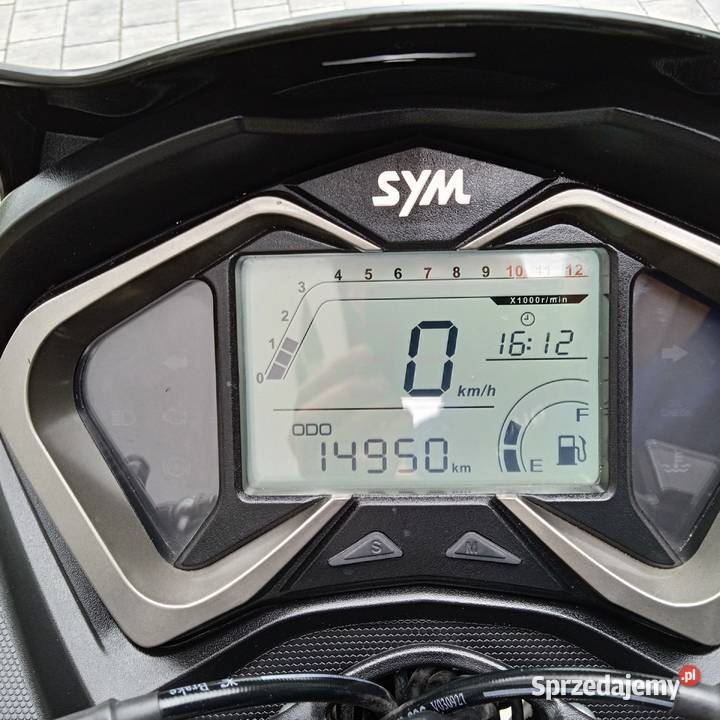 Piękny nowy maxi skuter SYM 125 z 2021r na kat b