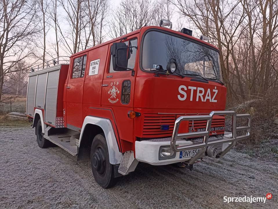 Magirus Deutz Straż 4x4 Stan tech IGŁA Rok produkcji 1981 opolskie Nysa