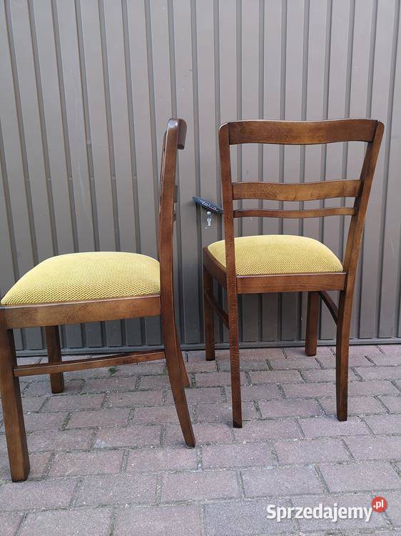 Krzesła ARTDECO Stare Antyk Komplet 2 Sztuki Swarzędz