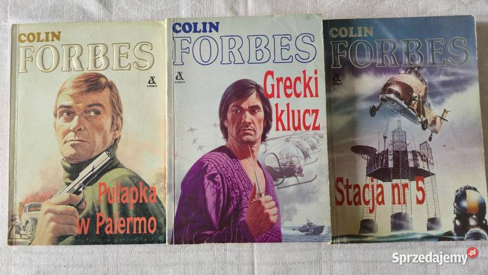 Colin Forbes zestaw książek Pozostałe Gliwice
