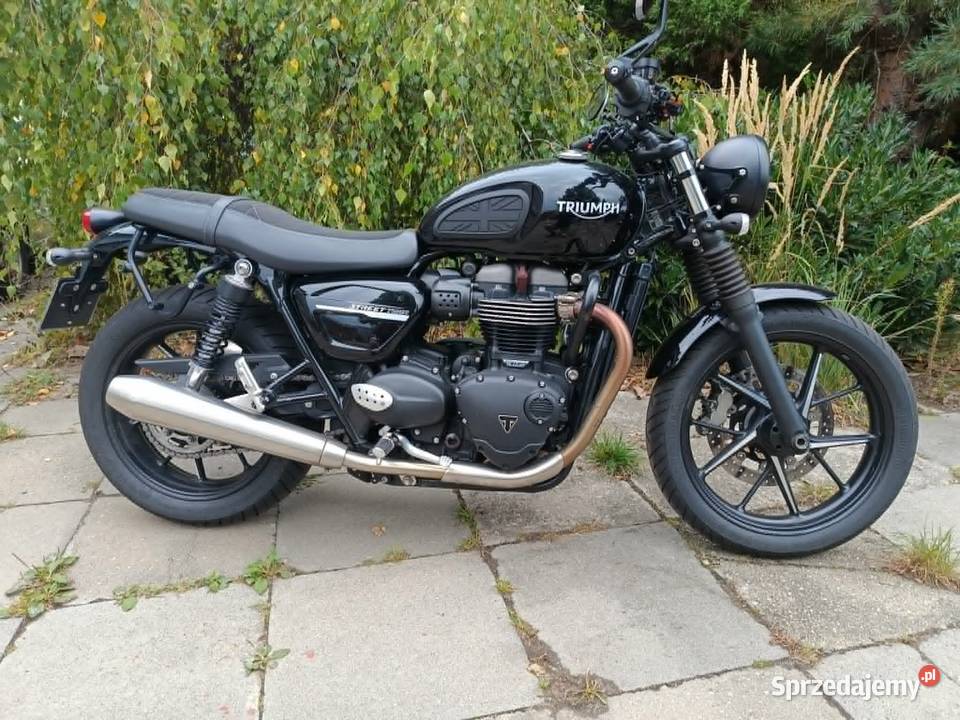 Triumph 900 street twin cafe racer ABS mapy Krapkowice