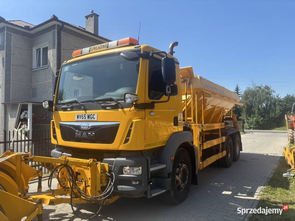MAN TGM 26290 6x4 Piaskarka solarka econ pług Ropczyce