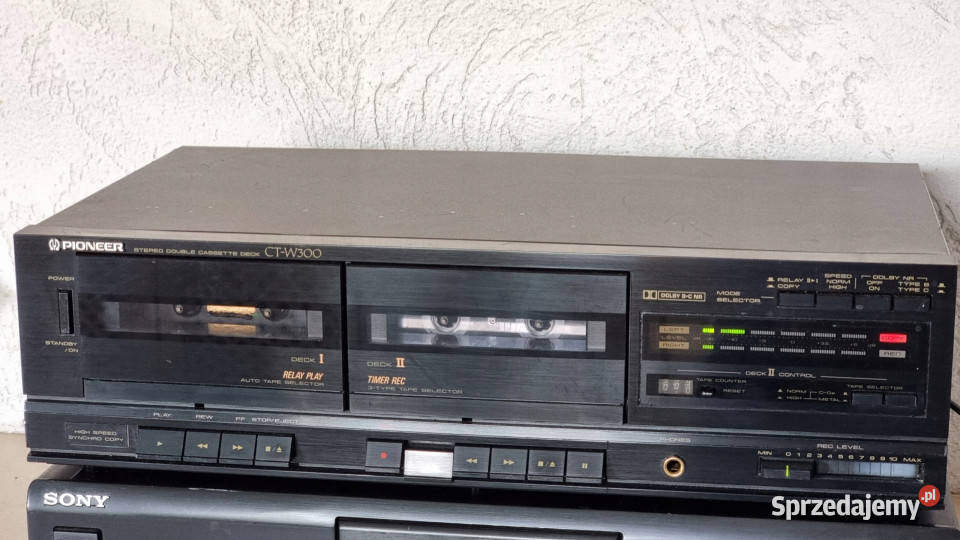 magnetofon Cassette Deck Pioneer CT W300 Międzychód