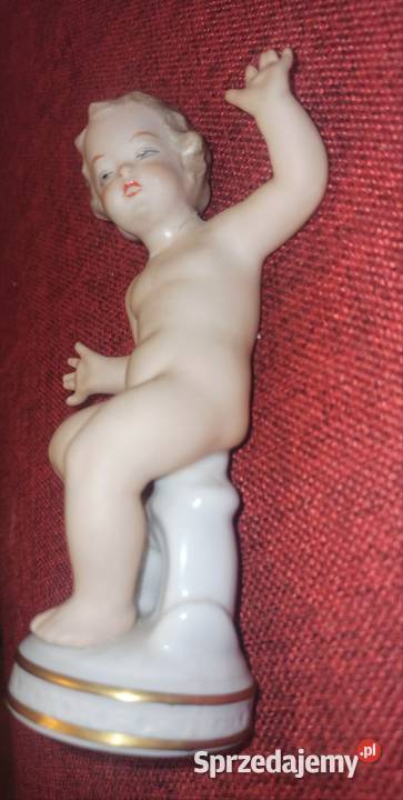 Figurka Putto Wallendorf Gdańsk