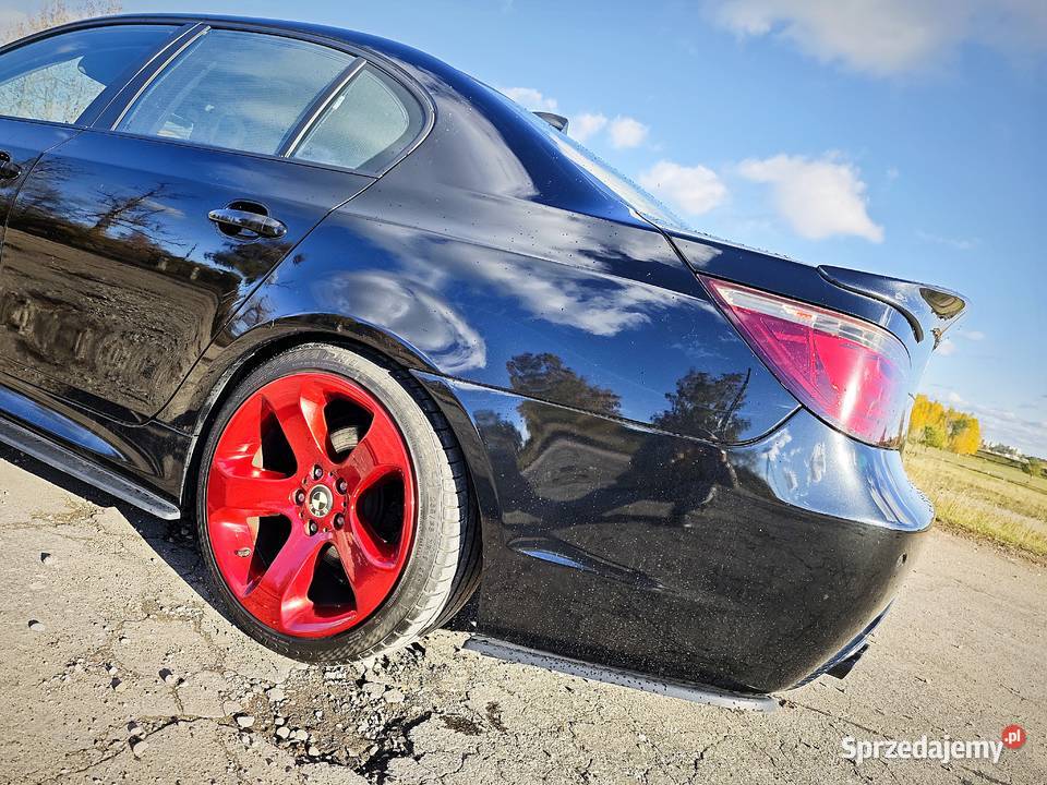 BMW E60 525D 2004r czarny anglik groźny i nie do podlaskie