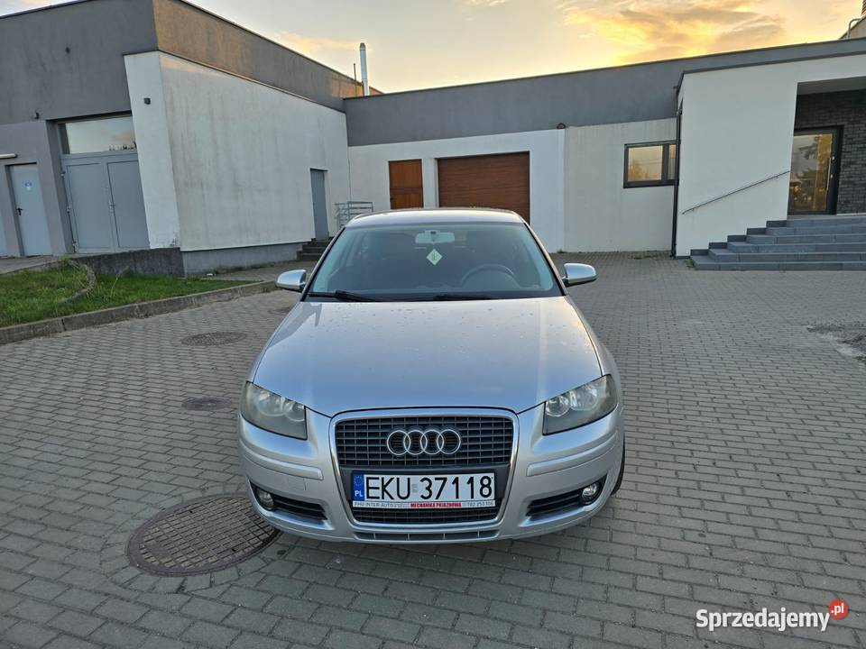 Audi a3 16 benzyna zadbane z 2006 roku nieuszkodzony Kutno sprzedam