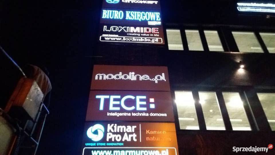 Plafon Kaseton z DIBOND podśw led 30x30