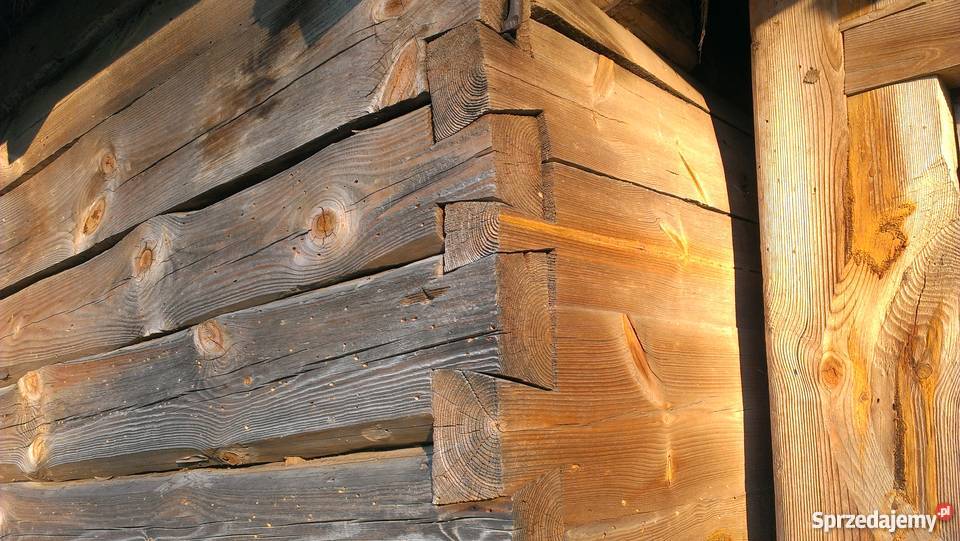Stodoła drewniana 100letnie drewno idealne na Osmola