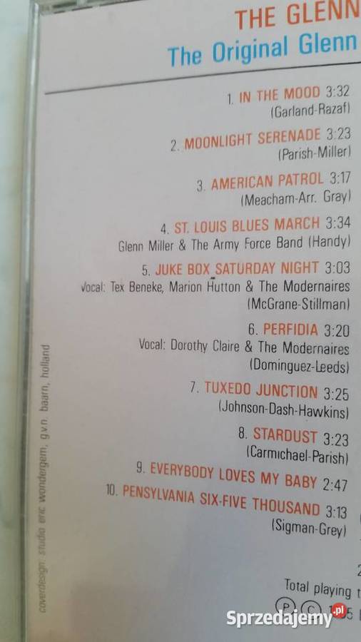 THE GLENN MILLER STORY The Original Glenn Miller 1 płyta