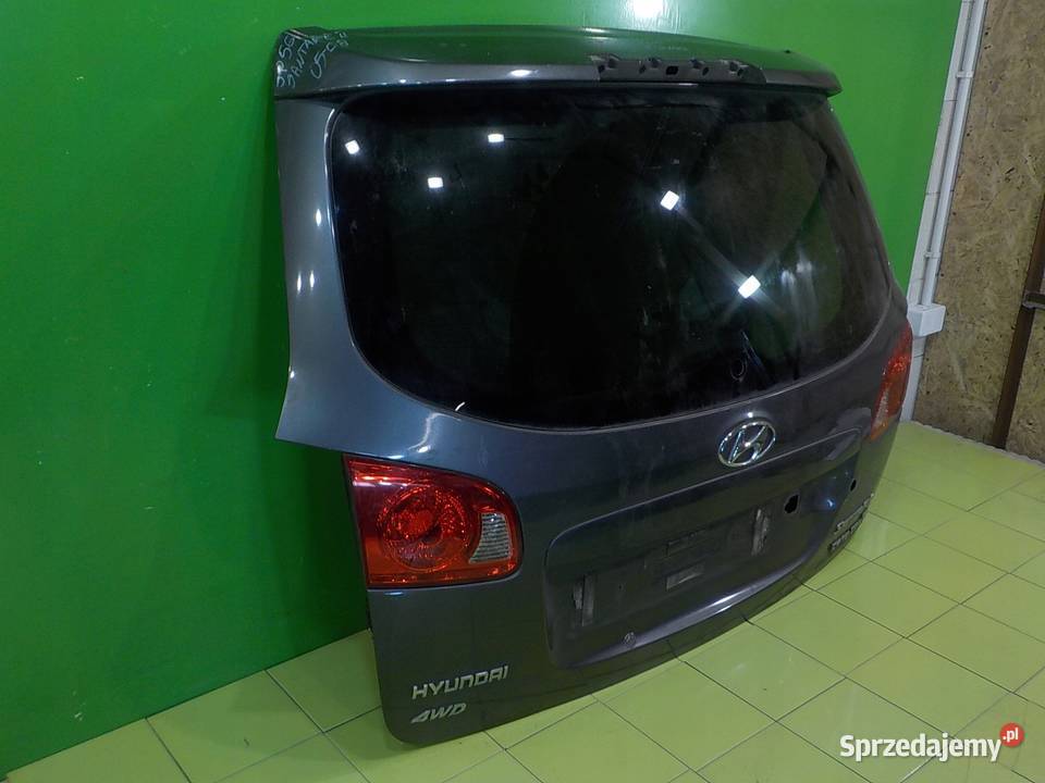 HYUNADI SANTA FE II 22 CRDI 08r 5D klapa tyl osobowe Klapy bagażnika Suków