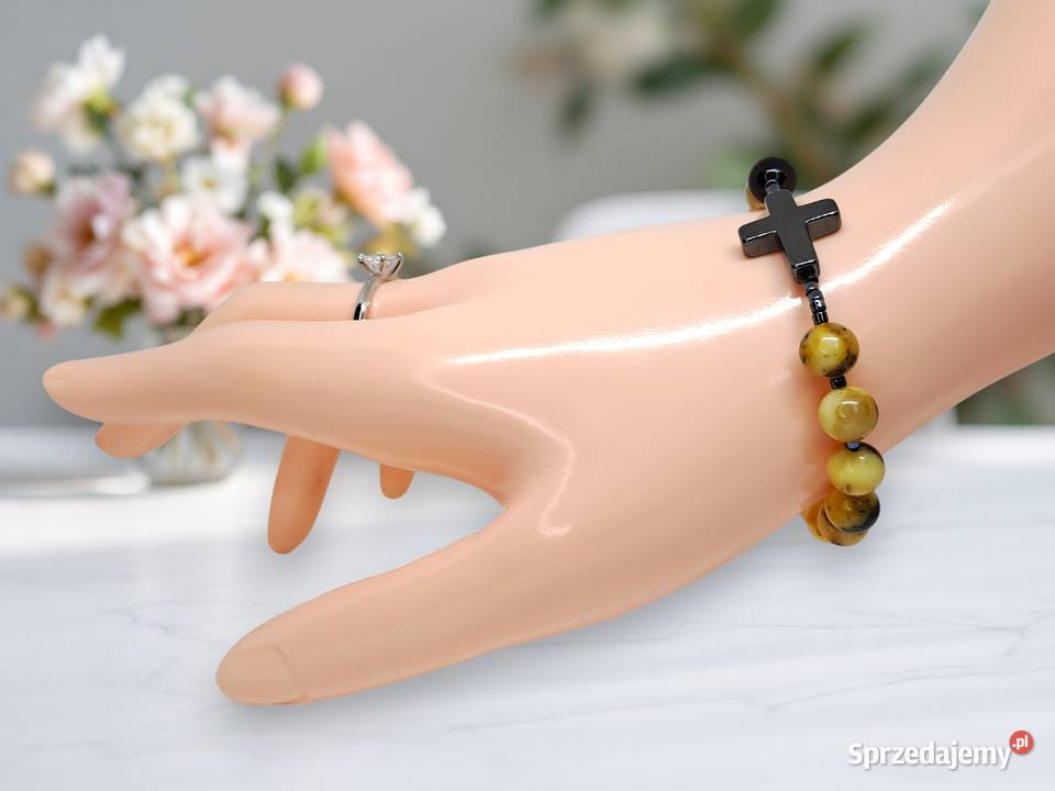 Bransoletka różaniec dziesiątka różańca z Warszawa