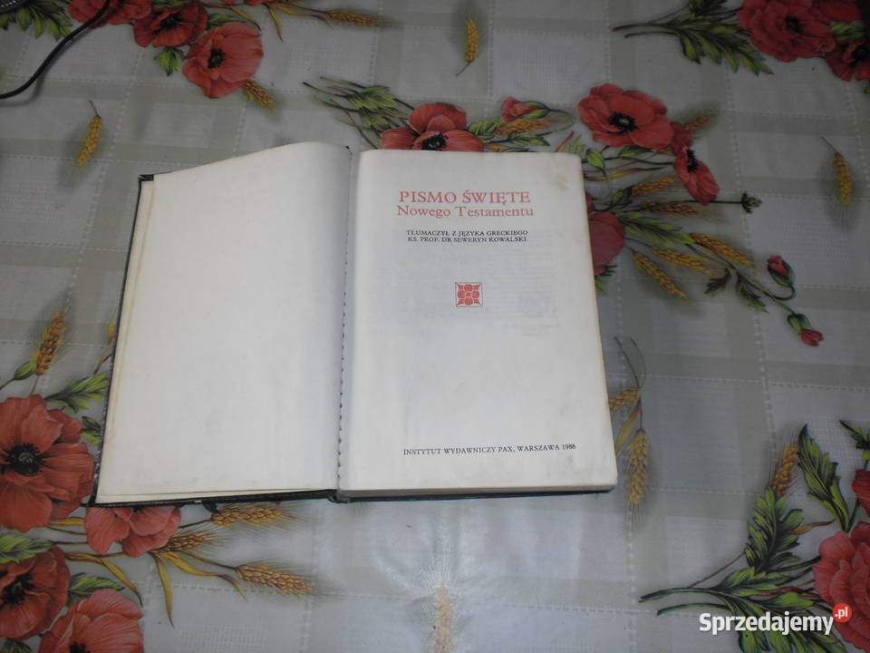 Pismo Święte Nowego Testamentu Zwoleń