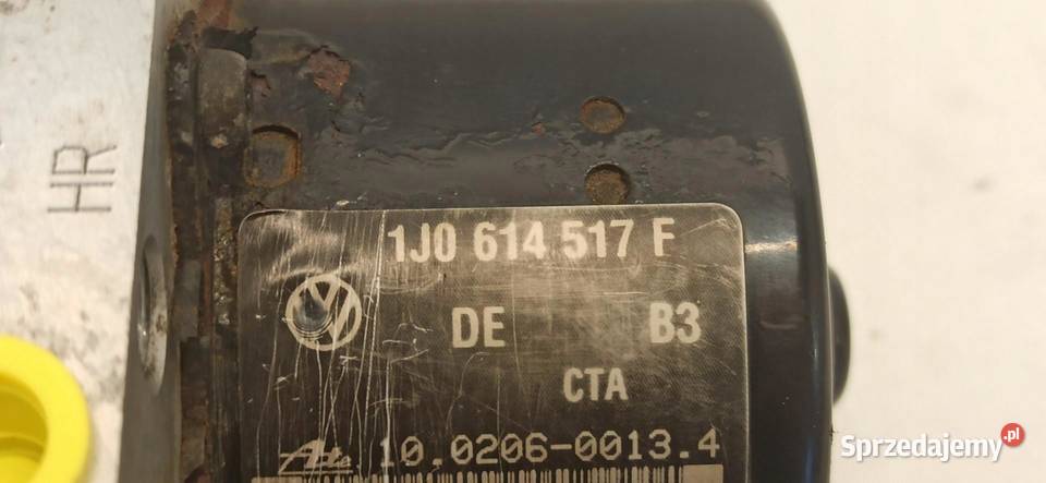 VW GOLF IV PASSAT POMPA HAMULCOWA ABS 1J0614517F Części samochodowe