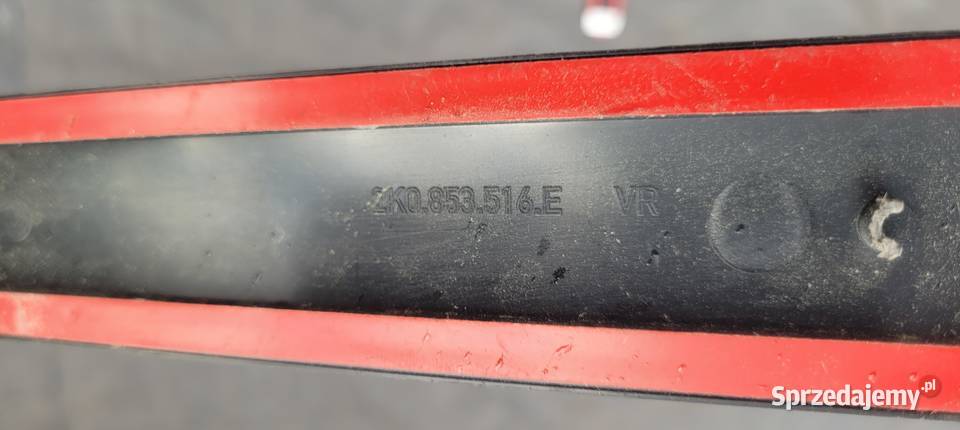 VW CADDY III 2K LISTWA DRZWI PRAWY PRZÓD Części samochodowe śląskie Ruda Śląska