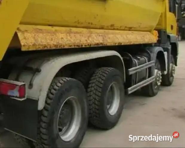 MAN TGS wywrotka 8x8 Warszawa