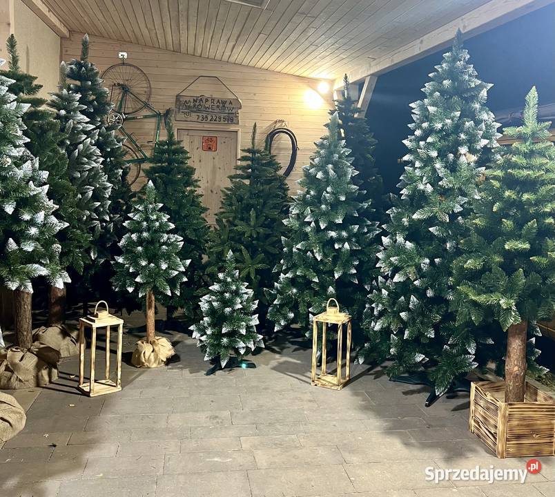 Piękne gęste sztuczne choinki Jordanów Ślaski Jordanów Śląski sprzedam
