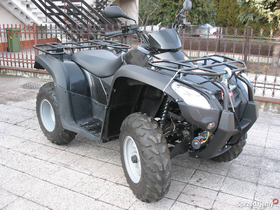 Quad Kymco MXU 500 przeprawowy przebieg 360 wielkopolskie Ostrów Wielkopolski