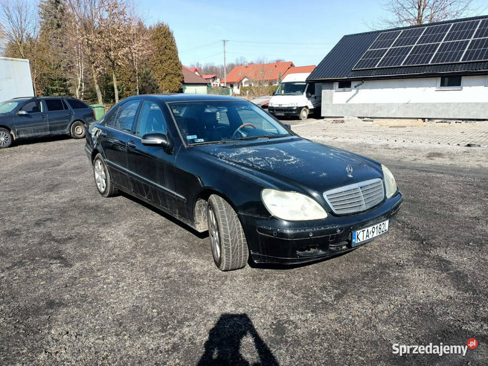 Mercedes S 400 Mercedes S klasa 40CDI 250 02r Mercedes-Benz Motoryzacja Tarnów
