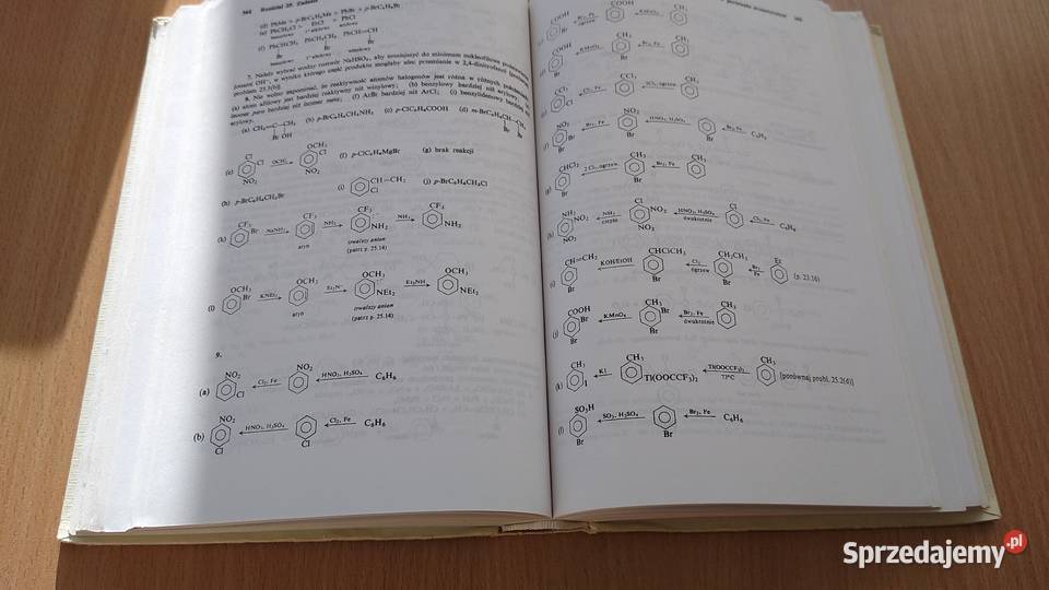 Chemia organiczna rozwiązywanie problemów ISBN 8301052538 pomorskie Gdańsk
