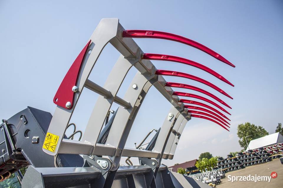 Chwytak łyżkokrokodyl do ładowarek teleskopowych nieuszkodzony Mroczków Duży