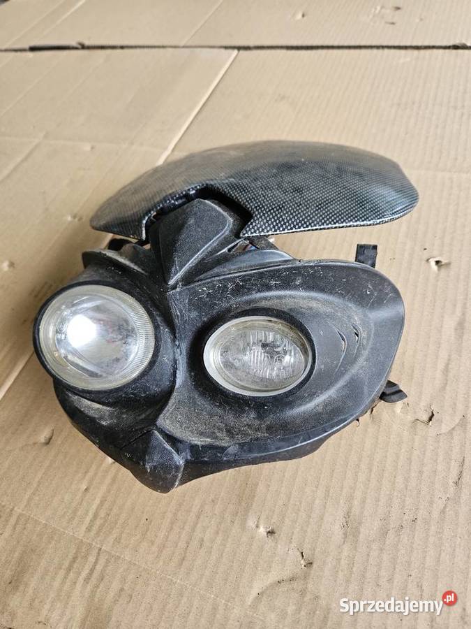 Lampa przod przednia reflektor Ufo cyklop carbon Reflektory i halogeny