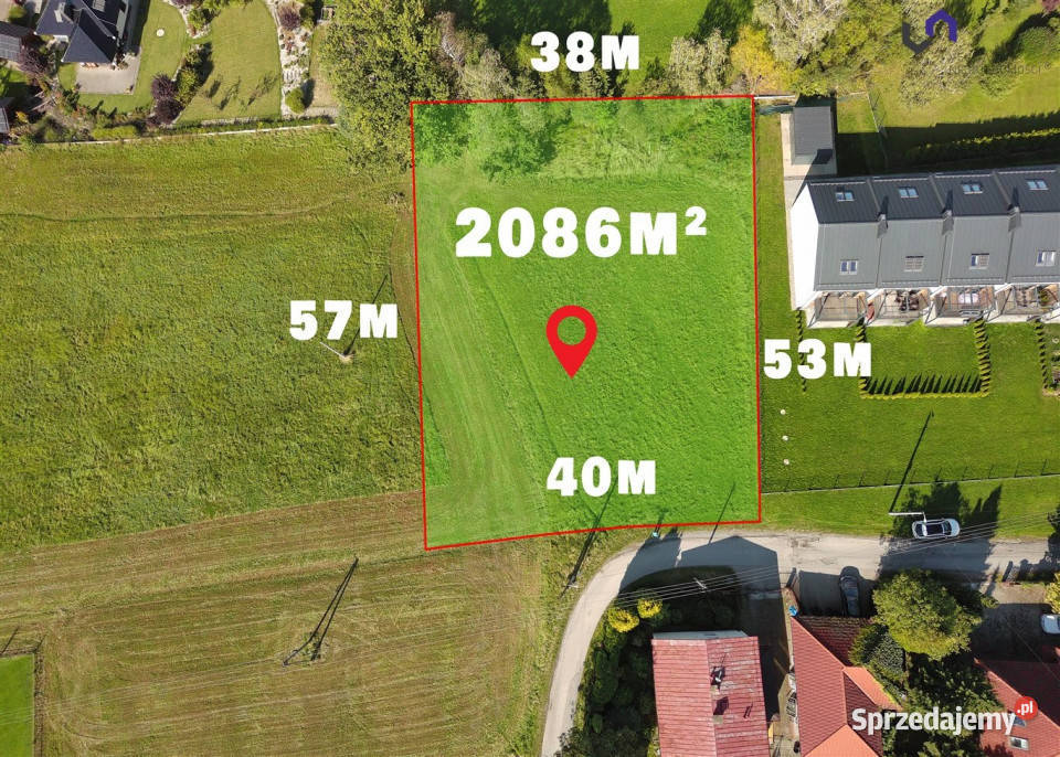Działka 2086m2 Ustroń śląskie sprzedam