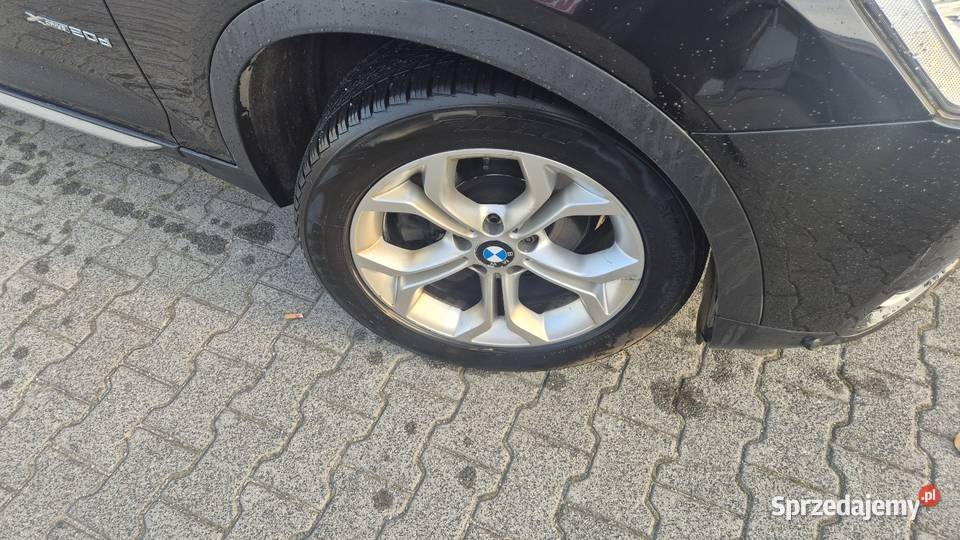 BMW X3 20D 190 SALON POLSKA poduszka powietrzna Bełchatów