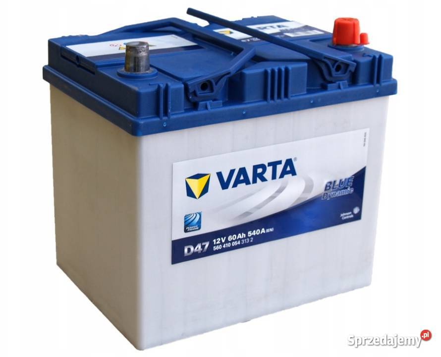 Akumulator VARTA BLUE DYNAMIC D47 60Ah540A Toruń