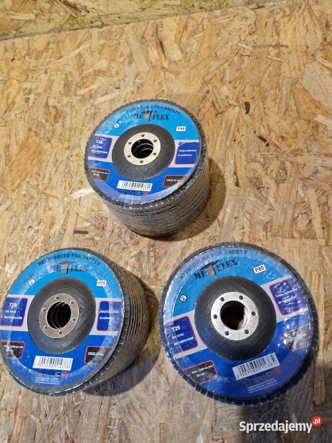 TARCZA LISTKOWA CYRKONOWA DO SZLIFOWANIA METALU