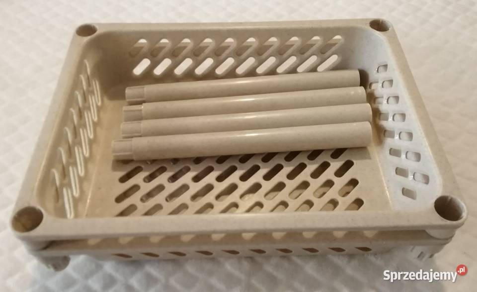 Plastikowa półka regał stojak do łazienki na śląskie Czeladź