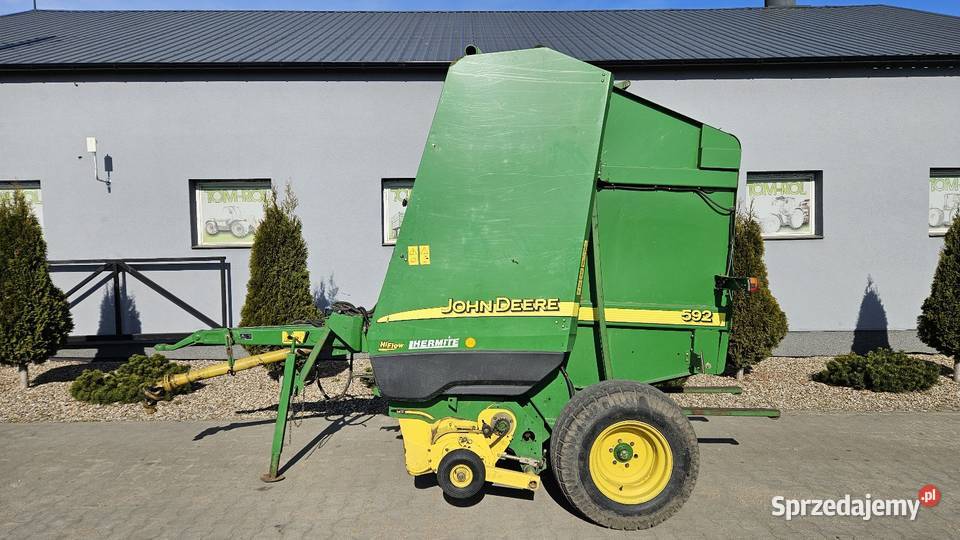 John Deere 592 2003r 2 sznurki nieuszkodzony wielkopolskie Gruntowice