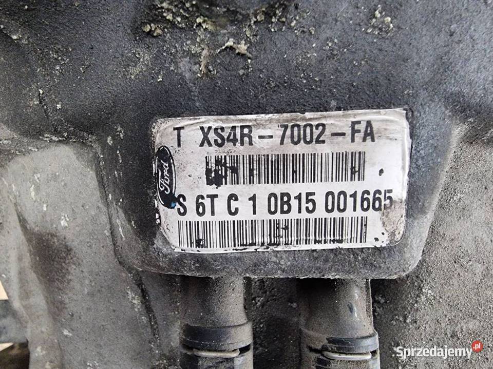SKRZYNIA BIEGÓW FORD FOCUS MK1 XS4R7002FA Pozostałe Lipno