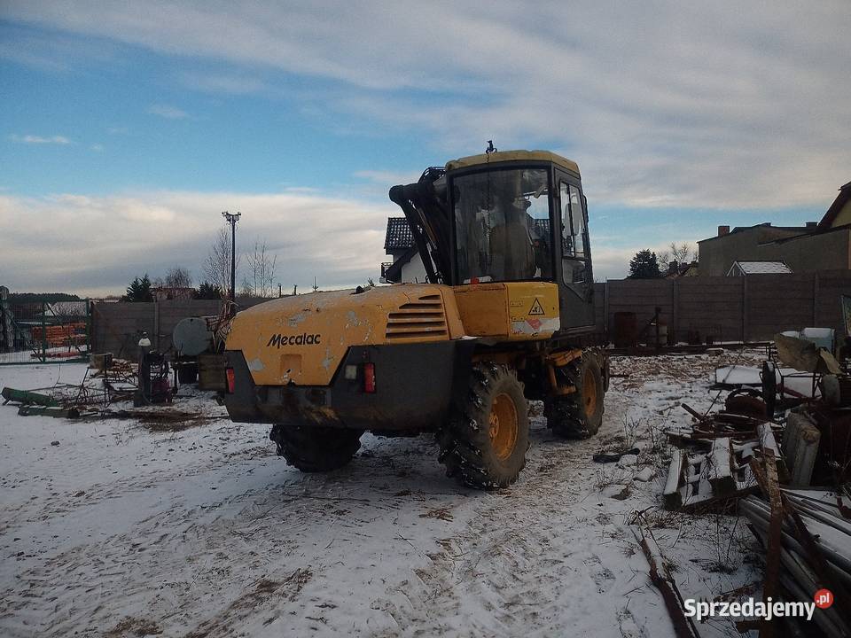 Koparka kołowa mecalac 12mx Międzybórz