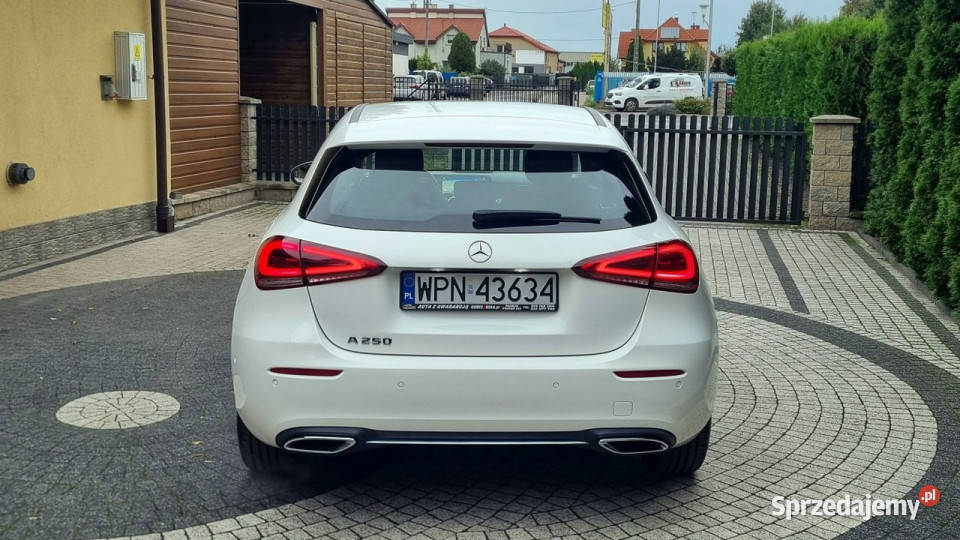 Mercedes A 250 FULL LED 9 GTronic 224 GWARANCJA kamera cofania Mercedes-Benz mazowieckie Płońsk