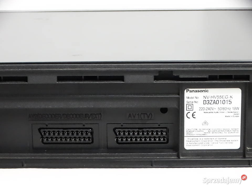 Magnetowid VHS Panasonic NVHV55 HiFi Stereo Biłgoraj