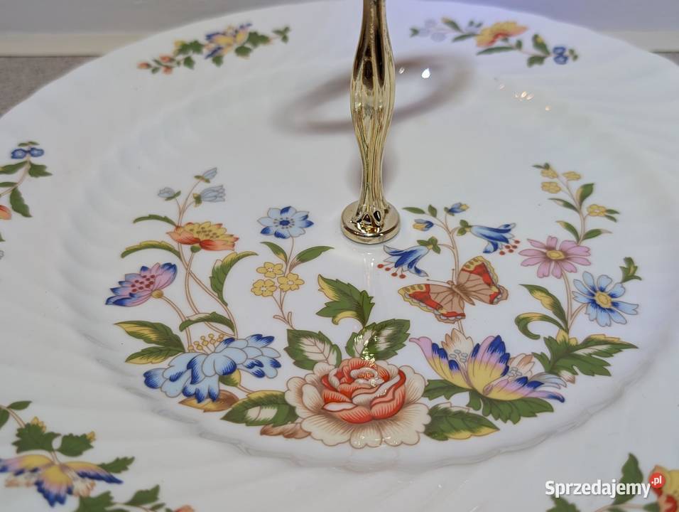 PATERA NA STÓŁ Porcelana Aynsley Garden Piła