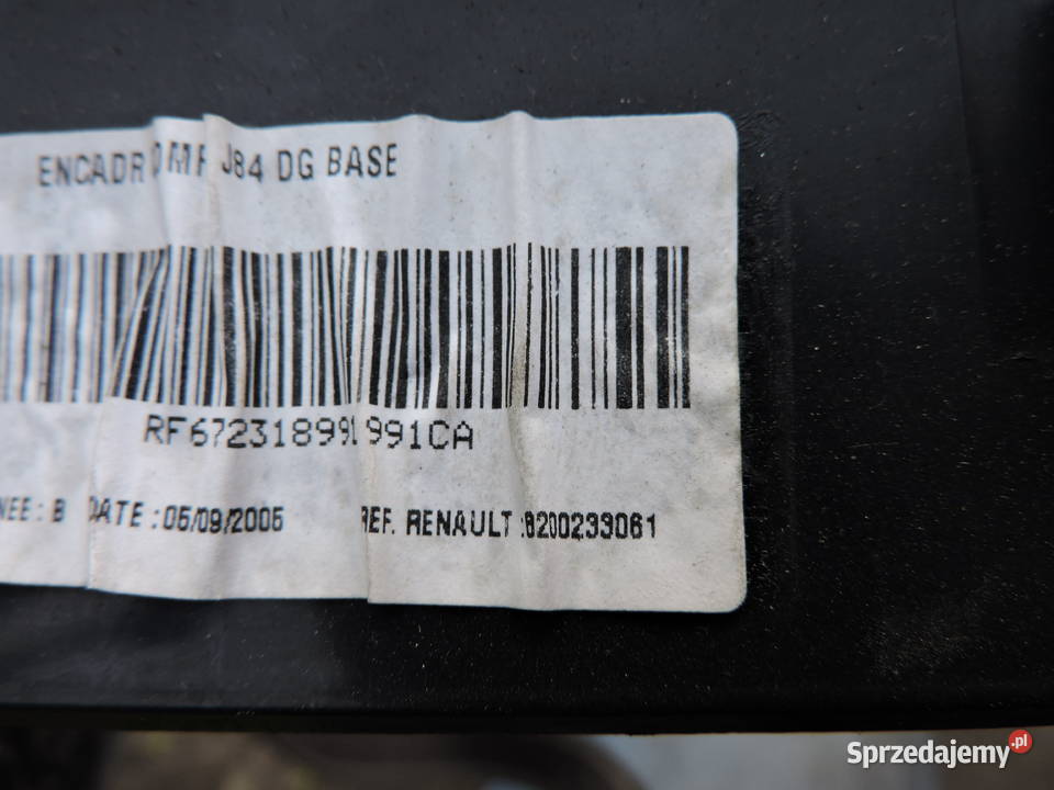 Obudowa licznika Renault Grand Scenic II 16 B Myszków