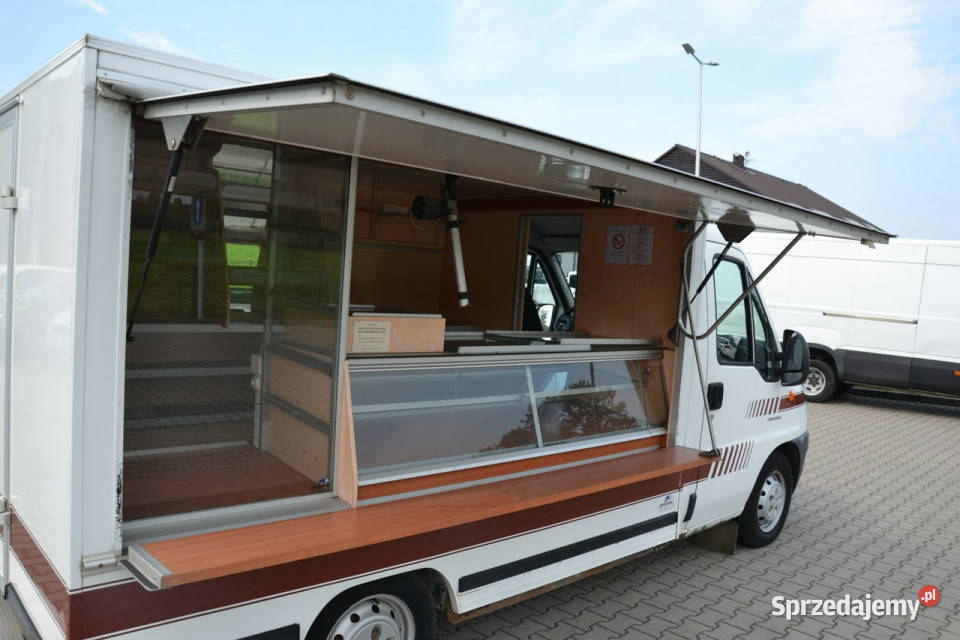 Citroen Jumper sklep food truck witryna pieczywo małopolskie Kęty