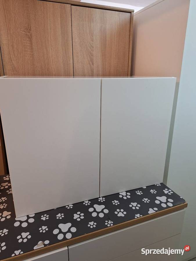 Szafka wisząca biała 80cm Pozostałe Poznań sprzedam