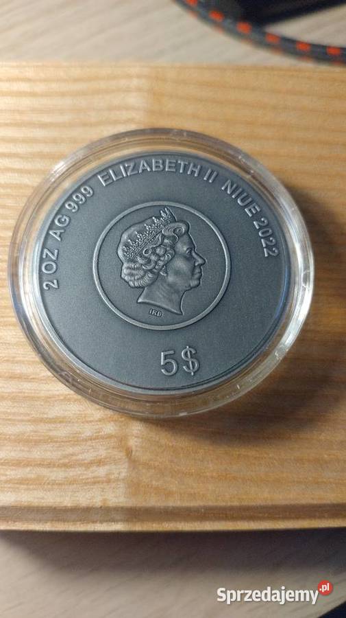 Moneta mortal kombat 2uncje srebra Numizmatyka Stargard