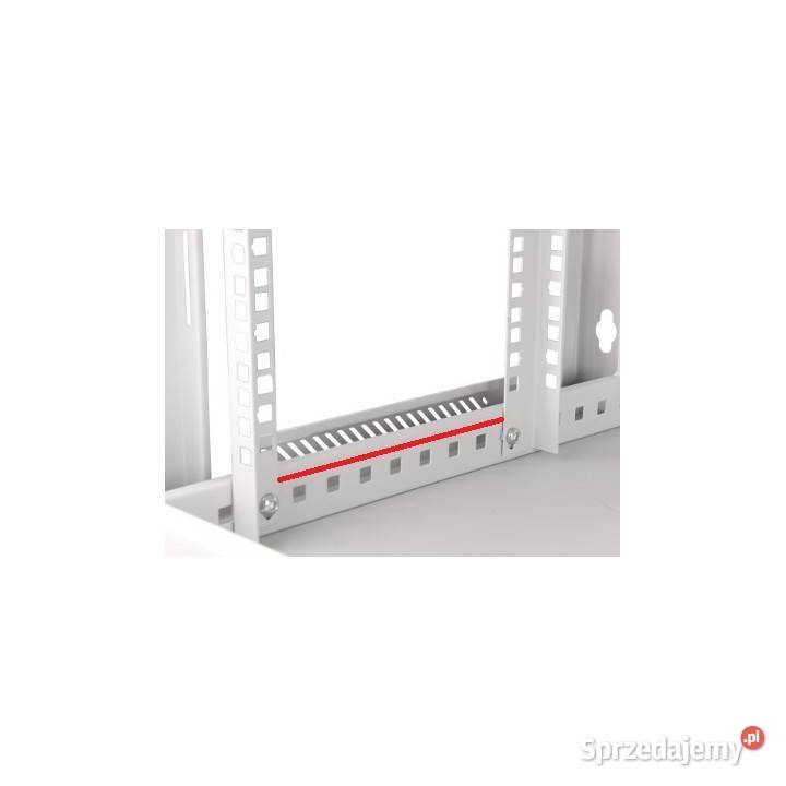 Szafa Rack GetFort 19 6U 600x600 wisząca szara