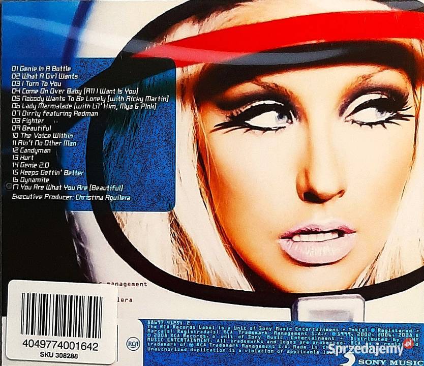 CD Nowa Album CD CHRISTINA AGUILERA Album Keeps Gdynia