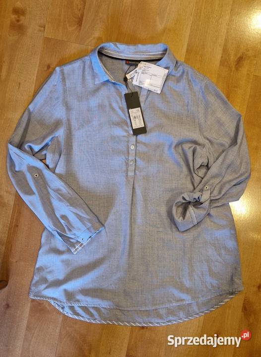 Damska KOSZULA Street One wiskoza niebieska nowa Rozmiar 44(XXL) Lublin