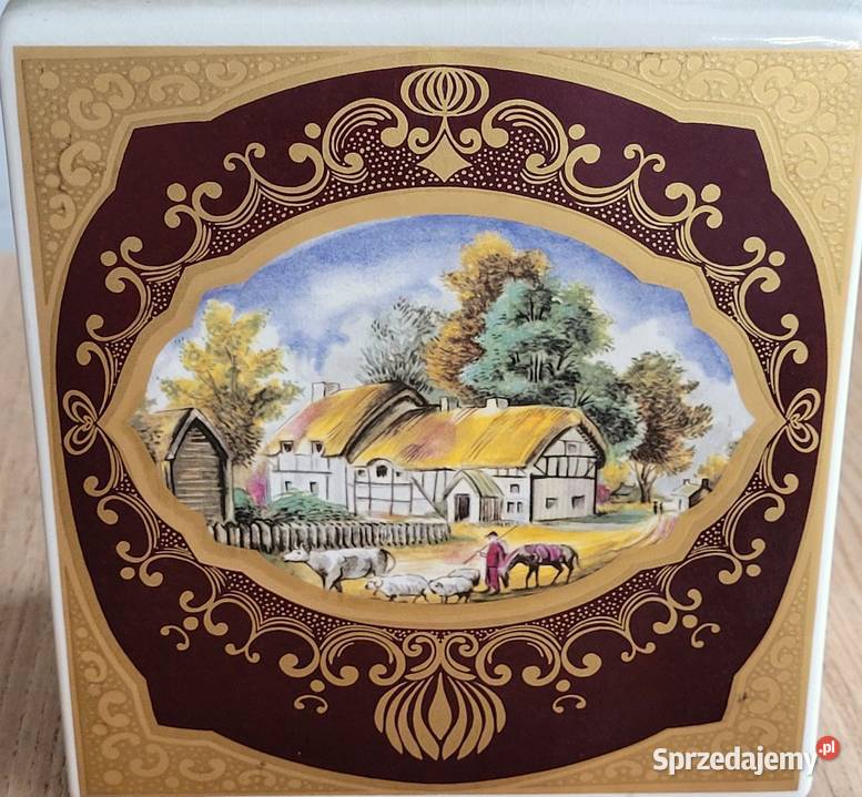Angielska porcelana Ironstone pojemnik na