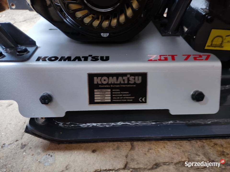 Zagęszczarka gruntu KOMATSU ZGT 727 Markuszów
