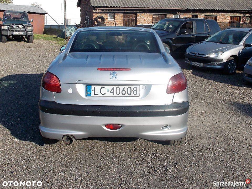 Peugeot 206 CC 5 300 PLN Cena Brutto, Do negocjacji 2001