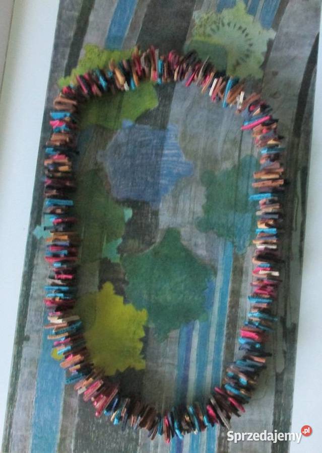 Naszyjnik skórzanynaszyjnik skóraozdobydodatki Łódź