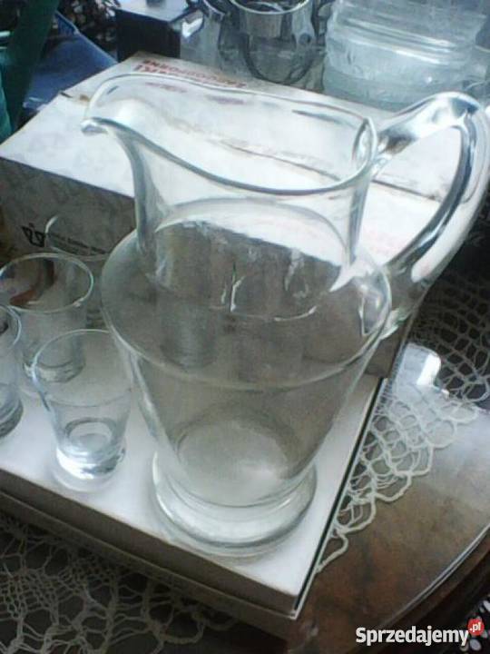 komplet kieliszków z dzbankiem Gorzów Wielkopolski