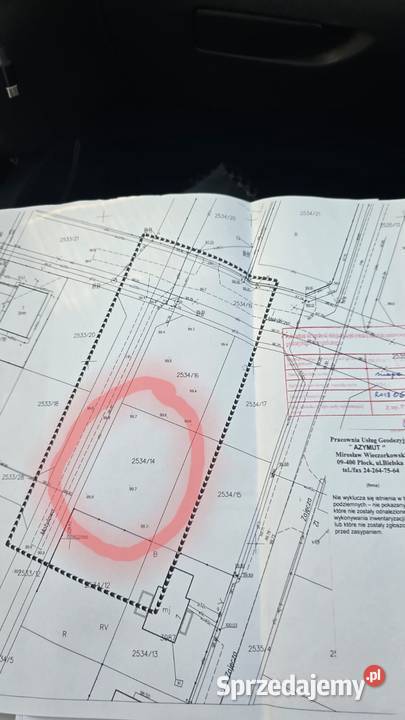 Działka budowlana osiedle parcele Płock 731m2 mazowieckie sprzedam