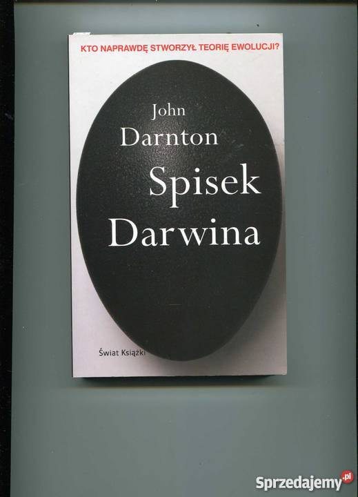Darnton J Spisek Darwina Pozostałe Szczecin